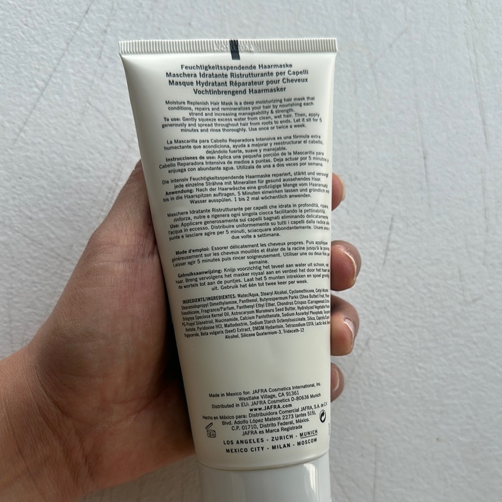 JAFRA Botanical Expertise Hair Mask - Blue & White - Picture 3 of 4